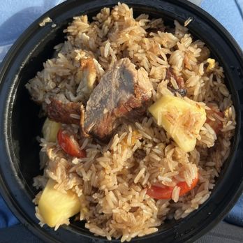 Thai Station Cafe - Pineapple Fried Rice with Duck - Thai Near Me - Babylon, New York