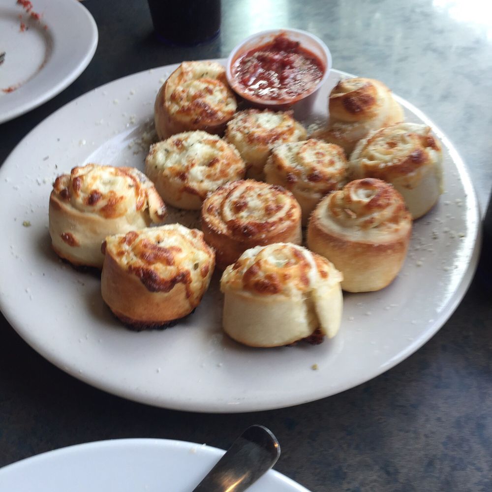 Mezza Luna Pizzeria - Garlic cheese rolls - Pizza Near Me - Eugene, Oregon Mezza Luna Pizzeria - Garlic cheese rolls - Pizza Near Me - Eugene, Oregon