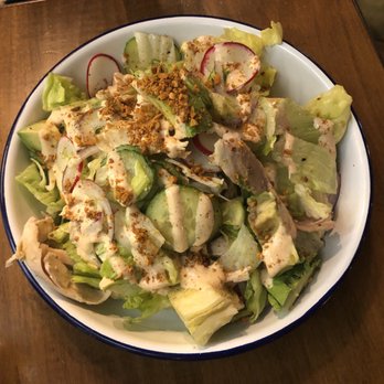Union Chicken - Crispy Lettuce & UC Ranch Salad with Pulled Chicken - Chicken Shop Near Me - Toronto, Ontario