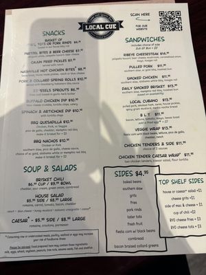 Menu photo 7 Local Cue Greenville, SC Menu photo 7 Local Cue Greenville, SC