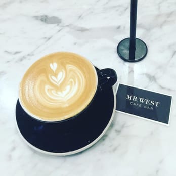Mr West Cafe Bar Downtown - Vanilla soy latte is perfection! - Bars Near Me - Seattle, Washington