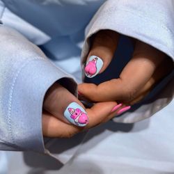 Maryam Nails And Lashes - These nails of mine with the fun and cute design -- I seriously love them!  I'm obses