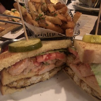 Lib's Grill - Baltimore Club with Truffle Fries - Seafood Near Me - Perry Hall, Maryland Lib's Grill - Baltimore Club with Truffle Fries - Seafood Near Me - Perry Hall, Maryland