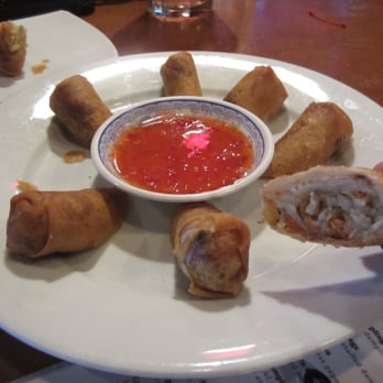Red 88 - Davis - tip: split the spring roll in two and let it air out before eating... they come out hot!! - Asian Fusion Near Me - Davis, California Red 88 - Davis - tip: split the spring roll in two and let it air out before eating... they come out hot!! - Asian Fusion Near Me - Davis, California