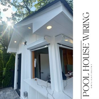 SM Lighting - Pool House Wiring - Electricians Near Me SM Lighting - Pool House Wiring - Electricians Near Me