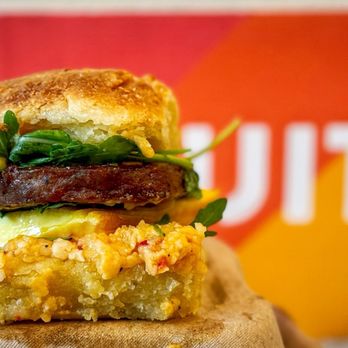 Callie's Hot Little Biscuit - Sausage, Egg, and Pimento Cheese - Breakfast & Brunch Near Me - Charleston, South Carolina Callie's Hot Little Biscuit - Sausage, Egg, and Pimento Cheese - Breakfast & Brunch Near Me - Charleston, South Carolina