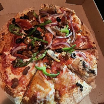 Vocelli Pizza - Supreme pizza not perfect missing some toppings - Pizza Near Me - Germantown, Maryland Vocelli Pizza - Supreme pizza not perfect missing some toppings - Pizza Near Me - Germantown, Maryland