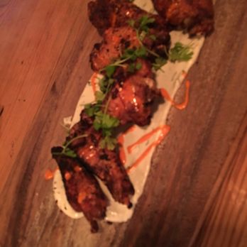Prohibition - Chicken wing appetizer - Cocktail Bars Near Me - Charleston, South Carolina
