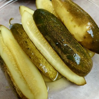 Manhattan Bagel - Decent pickles - Bagels Near Me - Totowa, New Jersey