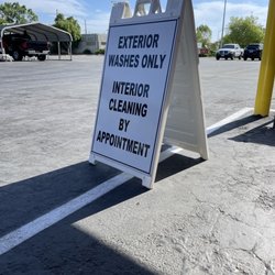 Ras Car Wash & Detail Center - Car wash only takes appt to clean inside?