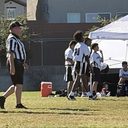 Barry and June Gunderson Middle School - The Refs & Lawrence boys flag football team - 10/6/26