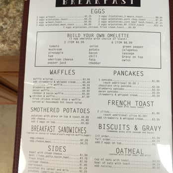 Candi's BZB Cafe - breakfast menu - American Near Me - Jackson, Michigan