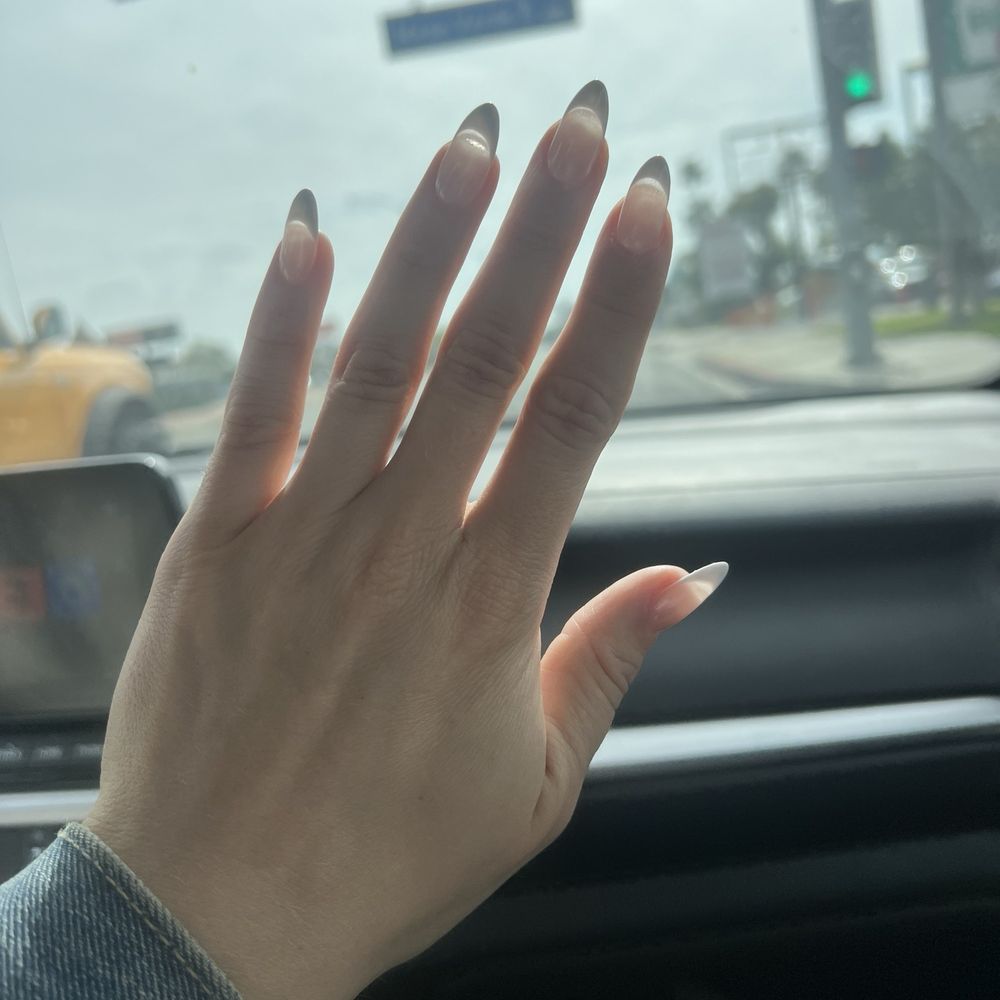Nails before fixing Nails before fixing