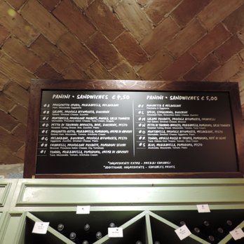 Pane e Salame - Menu on July 8, 2017 - Wine Bars Near Me - Rome, RM