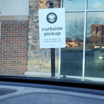 Crumbl - The designated parking spit for curbside pickup. - Bakeries Near Me - Tulsa, Oklahoma