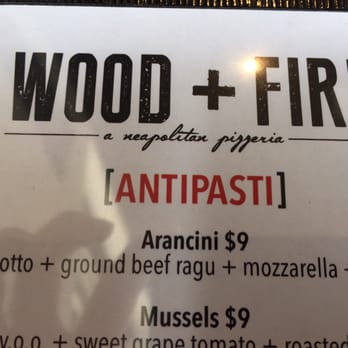 Wood + Fire - Snapshot of menu - Italian Near Me - Melrose, Massachusetts Wood + Fire - Snapshot of menu - Italian Near Me - Melrose, Massachusetts
