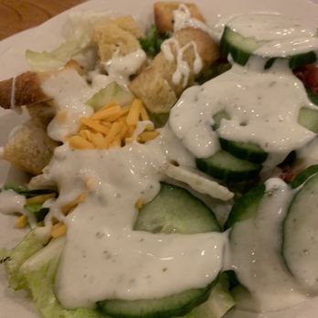 Cracker Barrel Old Country Store - House side salad, with ranch no tomatoes - Breakfast & Brunch Near Me - Nampa, Idaho Cracker Barrel Old Country Store - House side salad, with ranch no tomatoes - Breakfast & Brunch Near Me - Nampa, Idaho