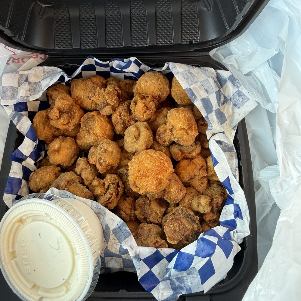 Chris Burgers - Fried Mushroom - Burgers Near Me - Winchester, California