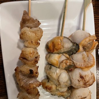 Yakitori 39 - beef intestines, oysters, scallops - Japanese Near Me - Teaneck, New Jersey Yakitori 39 - beef intestines, oysters, scallops - Japanese Near Me - Teaneck, New Jersey