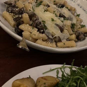 Brava Garden Eatery - Homemade Rigatoni Mushroom - Wine Bars Near Me - Pleasanton, California