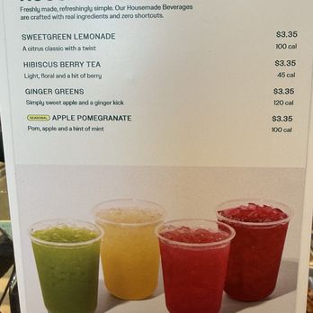 Sweetgreen - More drinks - Salad Near Me - Phoenix, Arizona Sweetgreen - More drinks - Salad Near Me - Phoenix, Arizona