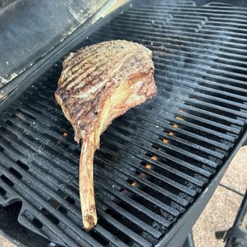 Zane Grey RV Village - Tomahawk steak that fed all four of us for dinner..... - Campgrounds Near Me - Camp Verde, Arizona Zane Grey RV Village - Tomahawk steak that fed all four of us for dinner..... - Campgrounds Near Me - Camp Verde, Arizona