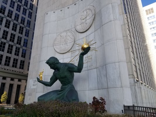 The Spirit of Detroit by null