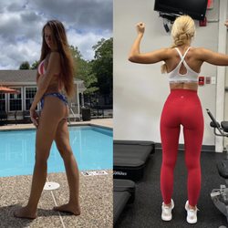Elio Fitness - Left photo: 111lbs
Right photo:125.9lbs 
Progress by 14.9lbs of muscle mass