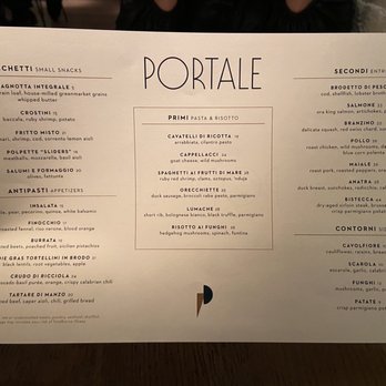 Portale - Italian Near Me - New York, New York