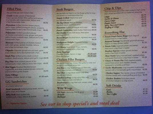 Menu photo 1 Gourmet Grill Dublin, D