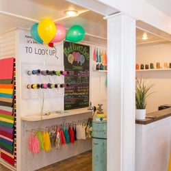 Teacups and Trucks, LLC - One of a kind, Balloon Bar, to make or order your custom balloons! Confetti, tassels, paint dipped, glitter dipped, feathers...