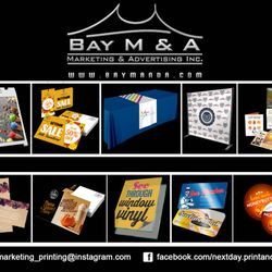 Bay Marketing & Advertising - A ffew new products we offer