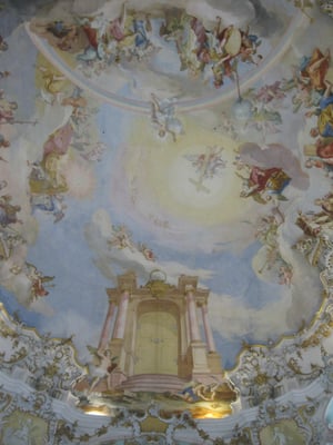 Pilgrimage Church of Wies by null