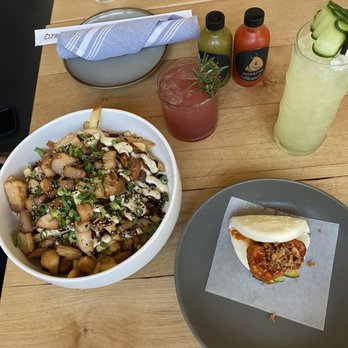 The Clever Koi - Krazy fries and Free bao bun (if you check in through yelp) - Asian Fusion Near Me - Phoenix, Arizona