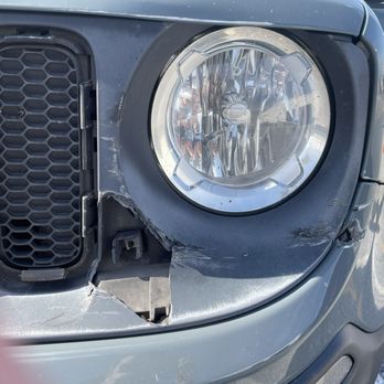 Bik's Auto Collision - Before: Headlight Disaster - Body Shops Near Me - Camp Hill, Pennsylvania