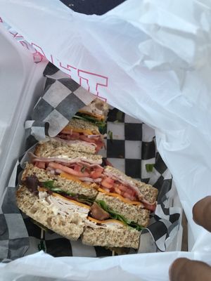 Stacked Sandwiches by null