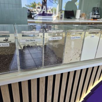 Oakberry Acai - Toppings - Acai Bowls Near Me - Kapolei, Hawaii