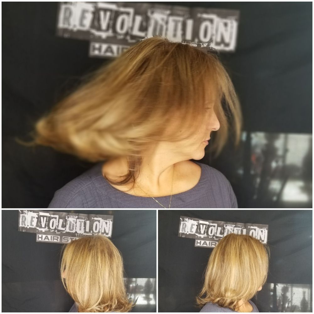 Revolution Hair Studio Logo