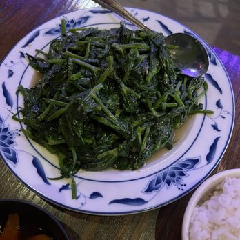 Lao Sze Chuan - Uptown - A01. Peapod Leaves - Chinese Near Me - Chicago, Illinois