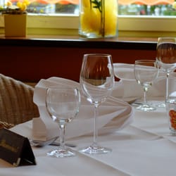 Kurhotel Fürstenhof - Reservierter Tisch im Restaurant