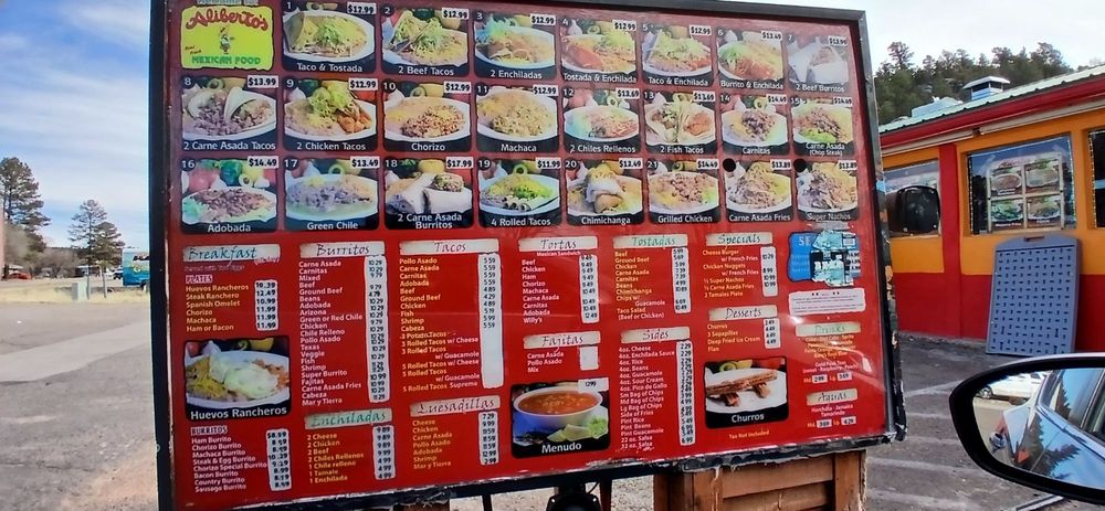 Aliberto's Mexican Food Logo