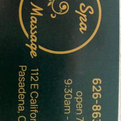 Oasis Spa Massage