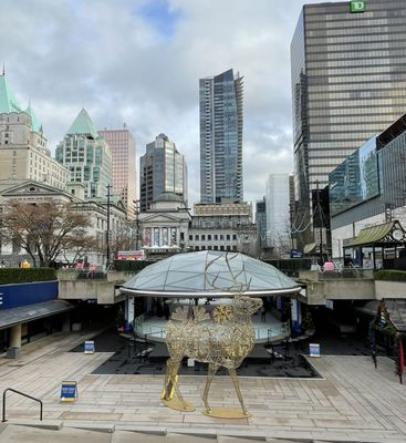 Robson Square Ice Rink by null