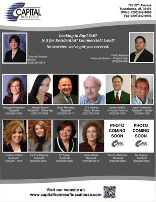 Capital Real Estate 705 27th Ave Tuscaloosa Al Real Estate Agents Mapquest