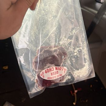 Meat Cleaver - All of my backstrap loin bags were unsealed - Meat Shops Near Me - Denver, Colorado Meat Cleaver - All of my backstrap loin bags were unsealed - Meat Shops Near Me - Denver, Colorado
