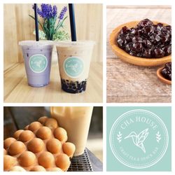 Boba, Milk Tea, Bubble Waffles.