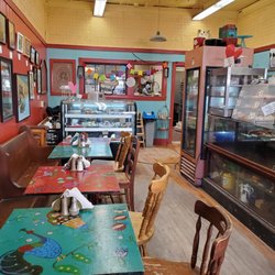 Fornax Bread Company - Interior tables