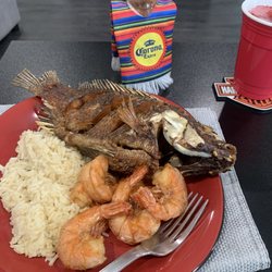 Rainbow Seafood Market - Talapia and shrimp bomb