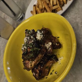Doc B's Restaurant + Bar - Chimichuri wings and fries - Bars Near Me - Tampa, Florida