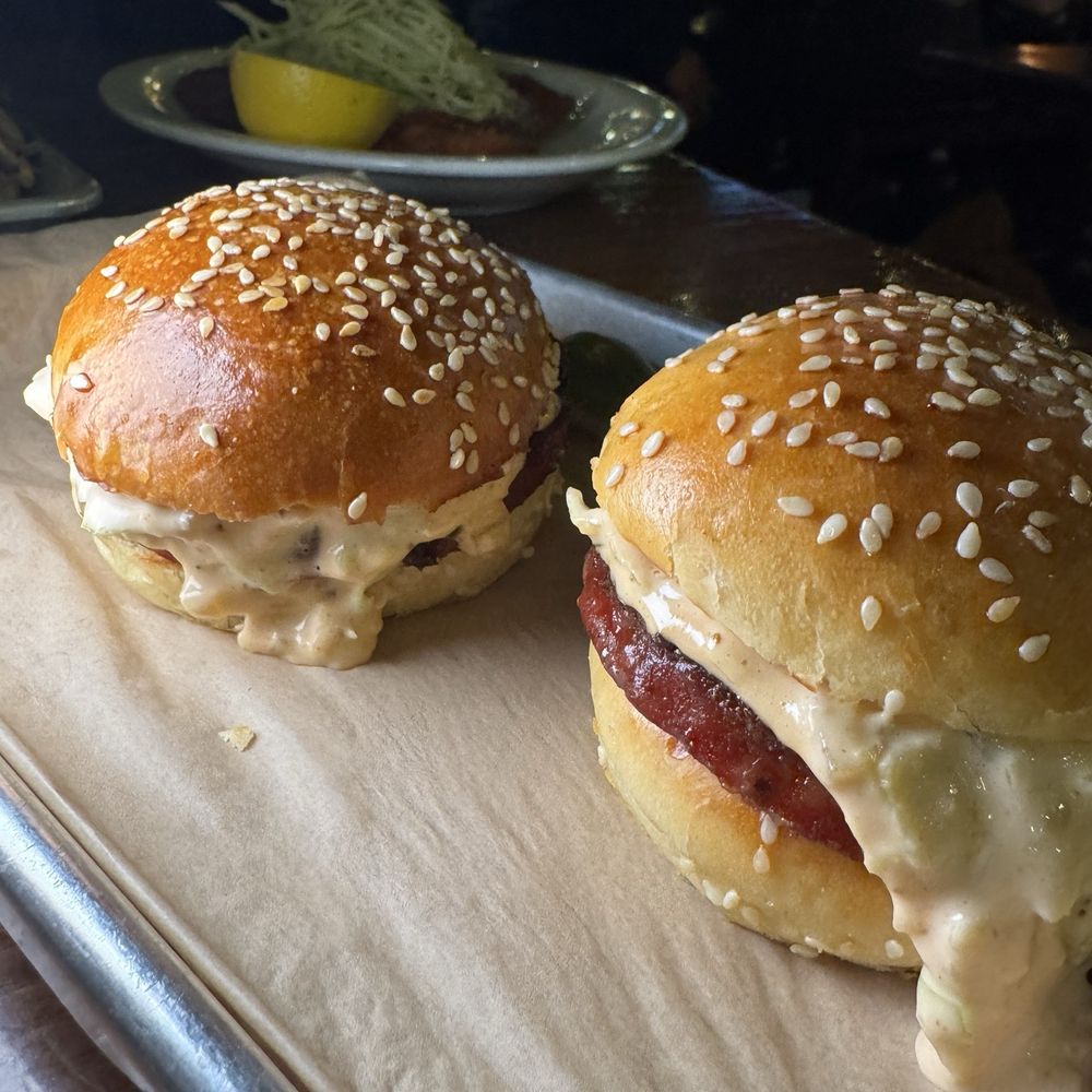 Rhein Haus Seattle - Cheddarwurst Sliders - German Near Me - Seattle, Washington Rhein Haus Seattle - Cheddarwurst Sliders - German Near Me - Seattle, Washington